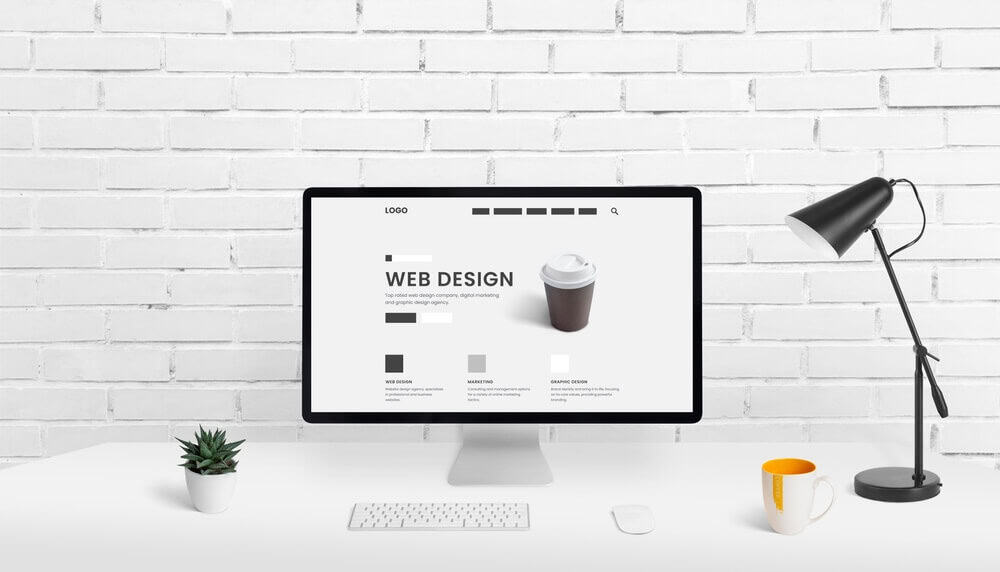 simple and clear web design main